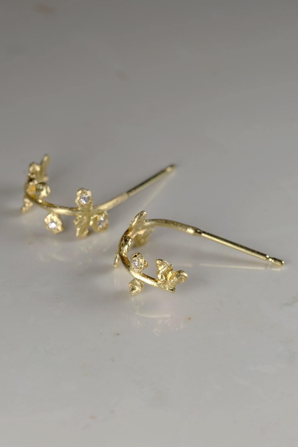 "su" Diamond earrings-muska jewelry