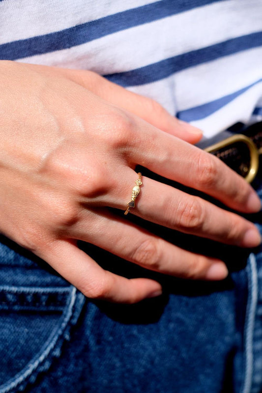 "su" Fish ring-muska jewelry