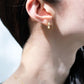 "üzüm" Tahitian pearl earrings-muska jewelry