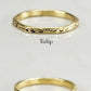 Flat-wedding ring by muska jewelry